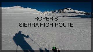 Ski Touring Sierra High Route: April 2023