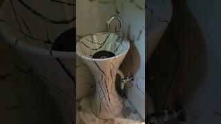 simple  bathroom design#asmr #plumbing #diy #shortsfeed #subscribe #youtubeshorts