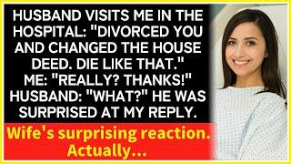 【compilation】Divorce Bombshell in Hospital Room: Husband's Cruel Joke and Its Surprising Aftermath.