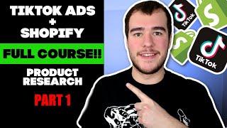 TikTok Ads + Drop Shipping FREE FULL COURSE (PART 1)