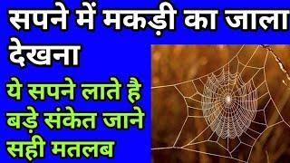 सपने में मकड़ी का जाला देखना | sapne me makdi ka jala dekhna | seeing spider web in dream