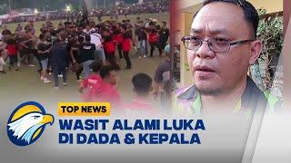 Ricuh Laga Tarkam Piala Bupati, 2 wasit D1k3r0y0k