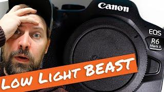 Canon EOS R6 mark ii | Low Light Test vs. Sony A7siii | #Canon #filmmaking #sonyalpha