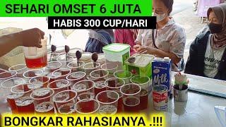 CUMA JUALAN ES TEH DI BIKIN KEKINIAN OMSET NGALAHIN GAJI DPR!!!SUKSES PUNYA 3CABANG OMSET 180 JUTA!!