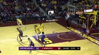 Coffey to Lynch for the Dunk vs. Western Carolina