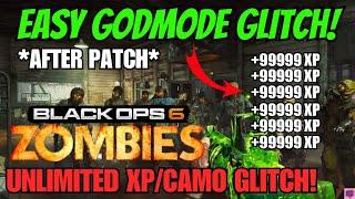 BO6 GLITCH - EASY GODMODE GLITCH AFTER PATCH (BEST AFK UNLIMITED XP/CAMO GLITCH) BO6 ZOMBIES GLITCH