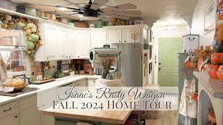 STOP! MUST WATCH New FALL Autumn COUNTRY Cottage PRIMITIVE FARMHOUSE ANTIQUE VINTAGE HOME TOUR 2024