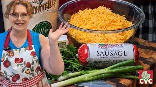 2 Family Favorites - Sausage Balls - Chex Mix - Old Fashioned Simple Ingredient Recipes