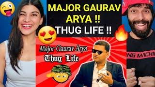 Major Gaurav Arya Thug Life Reaction video !!