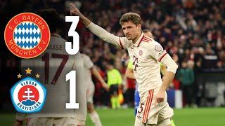 Müller, Kane & Coman score | FC Bayern - ŠK Slovan Bratislava 3:1 | Champions League Highlights