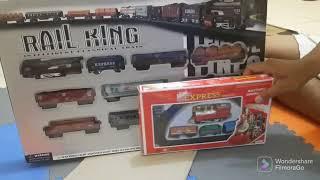 Unboxing dan Merakit Kereta Api Rail King Intelligent Clasical Train