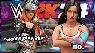 PLAYING DUB DUB E 2K24 IN 2K24?!! *pointless* | WWE 2K24 MYRISE (UNLEASHED) #15