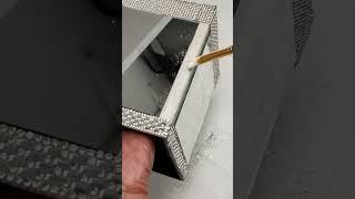 Crafting with Mirrors, Glitter, & Gems (Part 1) | Glam Home Deor DIY