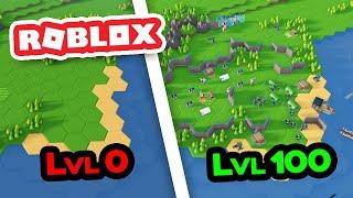 Building My Own CIVILIZATION in Roblox Mini Empires