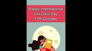 Happy International Girl child day | Whatsapp Story | Whatsapp Status Download