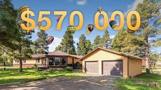 Tour a Unique Octagon Home with Big Views of Pagosa Peak!