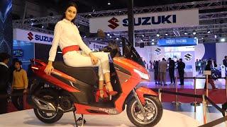 Aprilia sxr 160 maxi scooter first look | Auto expo 2020 | SR Motoworld