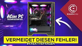 DARUM ist ein ZU GÜNSTIGER Gaming PC ein FEHLER! #KreativeFragen 282