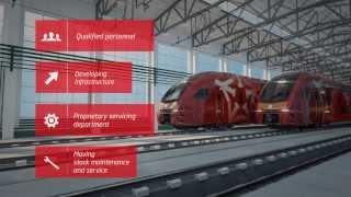 Aeroexpress - New double decker train (Project Helix)