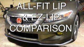 All-Fit Lip Kit / EZ-Lip Comparison & Installation