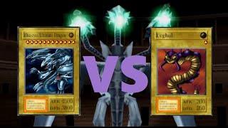 Blue Eyes Ultimate Dragon VS Leghul - Yugioh Forbidden Memories 3D Duel