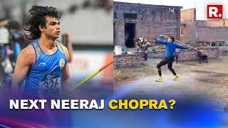 15-Year-Old Rohan Yadav Touted To Be India's 'Next Neeraj Chopra'; Javelin Throw Video Goes Viral