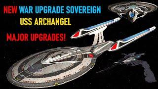 NEW Sovereign CLASS! USS Archangel VS Reman Scimitar - Both Ways - Star Trek Starship Battles