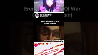 ANIME Entrances THAT GIVE GOOSEBUMPS ! #shorts #anime #attackontitan #onepiece #aot #jjk #viral