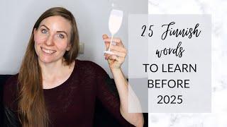 25 Finnish words to learn before 2025 | Learn Finnish by listening!