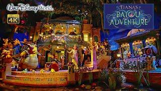 Tiana's Bayou Adventure On Ride Front Seat 4K Low Light POV Walt Disney World 2024 07 03