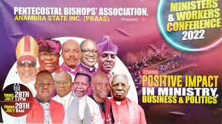 (PBAAS) MINISTERS & WOKERS CONFERENCE 2022 #bgatv#pbaas #conference #pentecostal