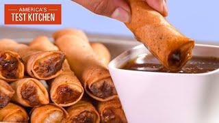 Filipino Eggrolls (Lumpia), The Best Outdoor Cups, and Cacio e Pepe Bites | America's Test Kitchen