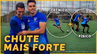 COMO AUMENTAR A FORÇA DO CHUTE NO FUTEBOL