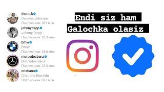 Instagramda tekinga Galochka olish