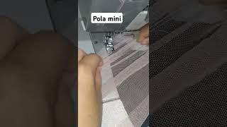 Pola mini #turorialjahit #lucu #mesinjahit #tutorials