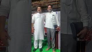 pastor Ahmed hussain (Rayees paul) with pastor sheikh maqbool at Kurnool stbc ground.