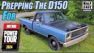 Prepping the 1984 Dodge Ram for Hot Rod Power Tour 2024 - A few final touches