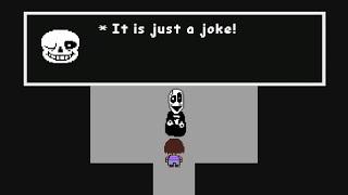 Undertale Gaster's joke?