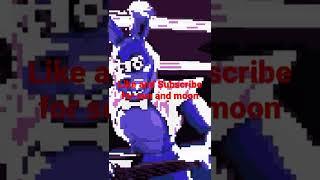 Fnaf Pixel Art- Glamrock Bonnie Concept Art - Fnaf Security Breach