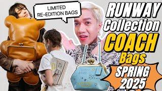 UPCOMING COACH Bags from NEW YORK FASHION WEEK Runway SPRING2025: LIMITED RE-EDITION & TRENDING Bags