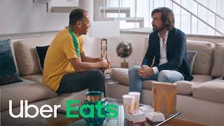 Cafu Tells Pirlo Why Brazil is Going To Win The 2018 Fifa World Cup | Uber Eats