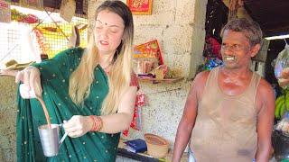 I run a Tea Shop in a rural Indian Village for a Day