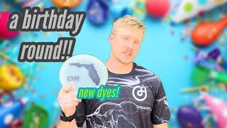 Playing disc golf on MY BIRTHDAY!! (New World Green farewell & 26 things I’m thankful for)