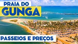 Praia do Gunga - Todos os Preços dos Passeios nessa Praia de Alagoas perto de Maceió