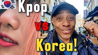 American Expat Explorer Talks Differences Between Kpop and Real Korea!