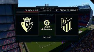 FIFA 21 - CA Osasuna vs. Atlético Madrid [1080p 60 FPS]