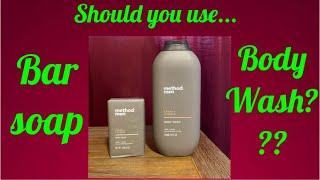 Should you use bar soap or body wash?