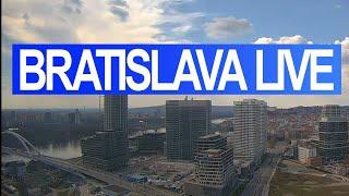 LIVE daily camera Bratislava, Slovakia | new downtown | nové centrum | relaxing music