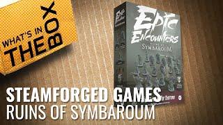 Unboxing: Epic Encounters: Ruins of Symbaroum - The Gem in the Barrow | Steamforged Games