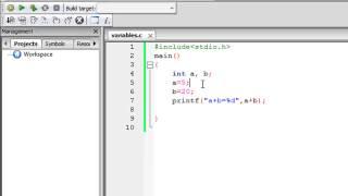 C Programming Tutorial-3: Variables & Arithmetic Operators